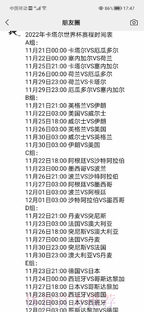 全面解读世界杯赛事信息指南